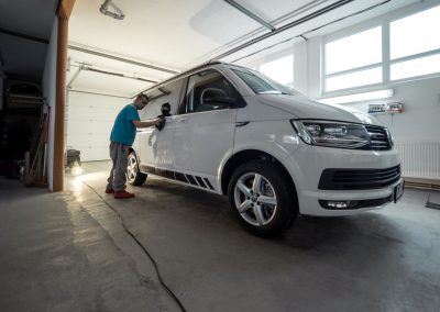 VW California ruční mytí