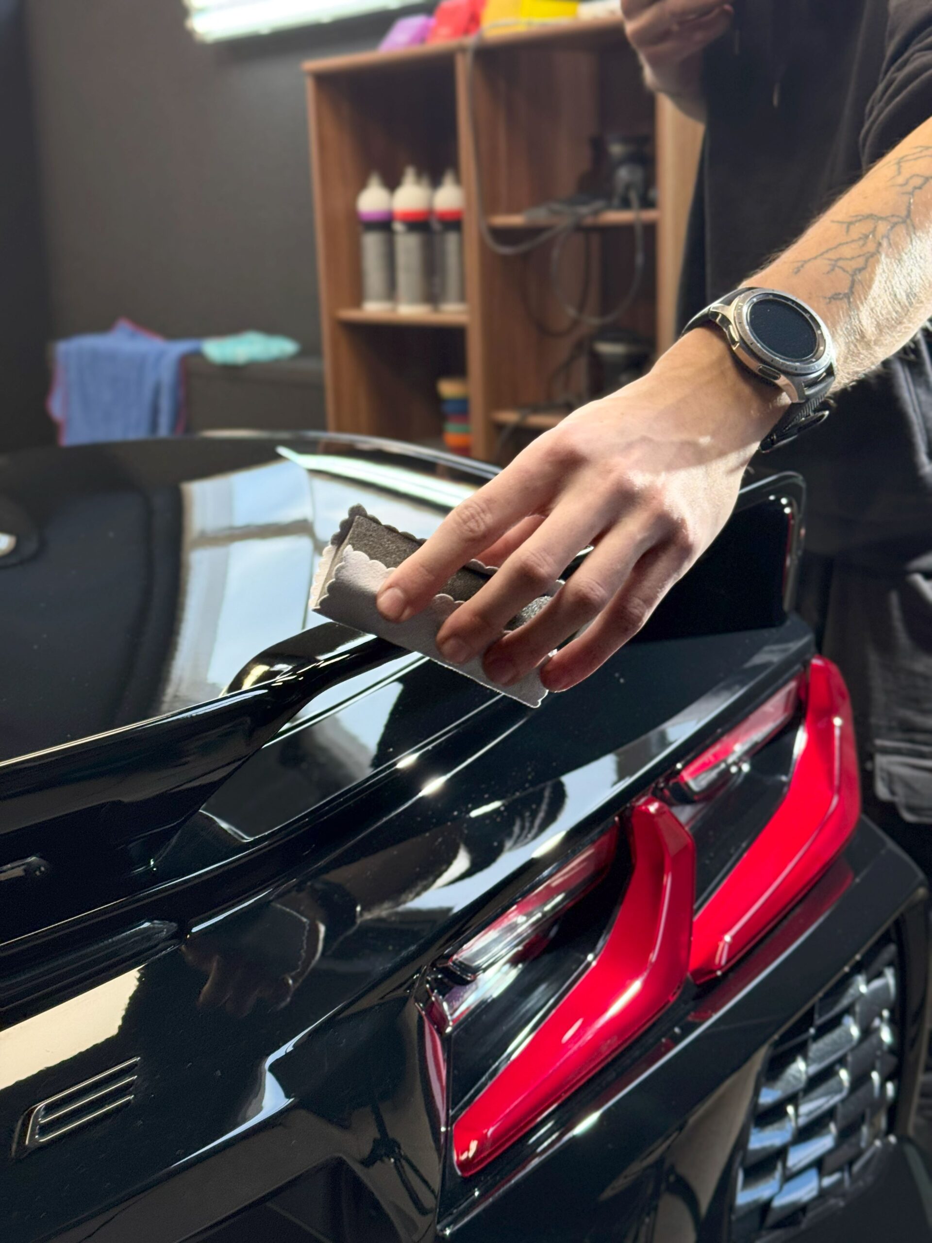 Keramická ochrana laku Corvette